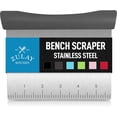 thumbnail image 1 of Zulay Kitchen Multi-purpose Stainless Steel Bench Scraper & Chopper Quick & Easy Perfect Cuts Gray, 1 of 7