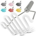 thumbnail image 1 of Zulay Kitchen Non-Scratch Potato Masher Kitchen Tool - Durable Stainless Steel Wrapped In Premium Silicone Mashed Potatoes Masher - White, 1 of 6