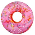 thumbnail image 1 of Zulay Kitchen Double Sided Round Pink Donut Blanket, Novelty Blanket Throw - 47 Inch, 1 of 7