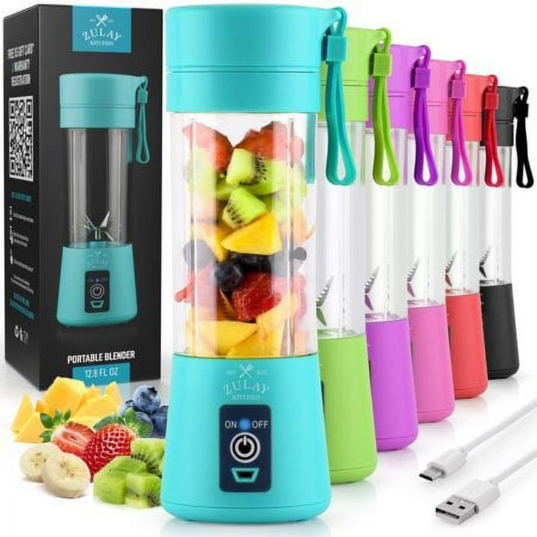 COKUNST Portable Blenders for Shakes and Smoothies, 2-in-1 Personal Blender  and Grinder for Kitchen with 10Oz & 17Oz Blender Cups, Smoothie Blender