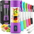 thumbnail image 1 of Zulay Kitchen Portable Blenders for Shakes and Smoothies 13 fl oz/380ml - Purple, 1 of 7