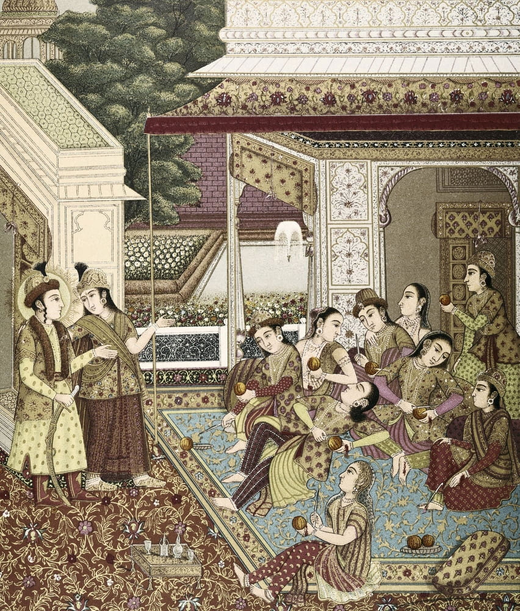 ZuliekapotipharS Wife (Or Potifar)Presents Joseph To The Harem Canvas Art - (24 x 36)