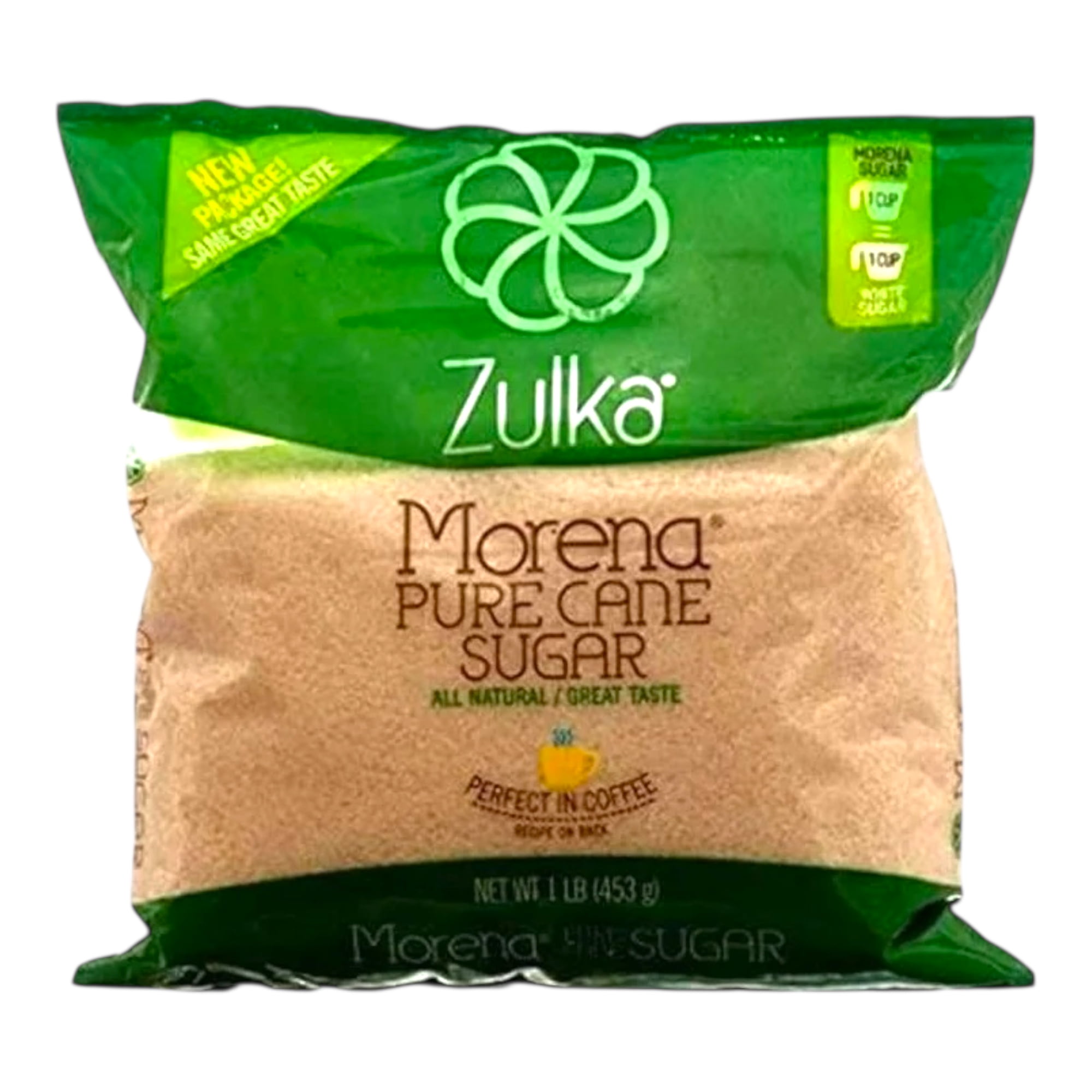 Zulka Azucar Morena Pure Cane Sugar 1lb, Pack of 1 - Walmart.com