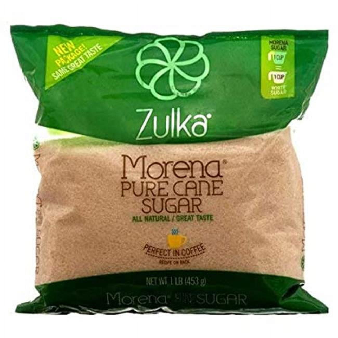 Zulka Azucar Morena Pure Cane Sugar 1lb - Walmart.com
