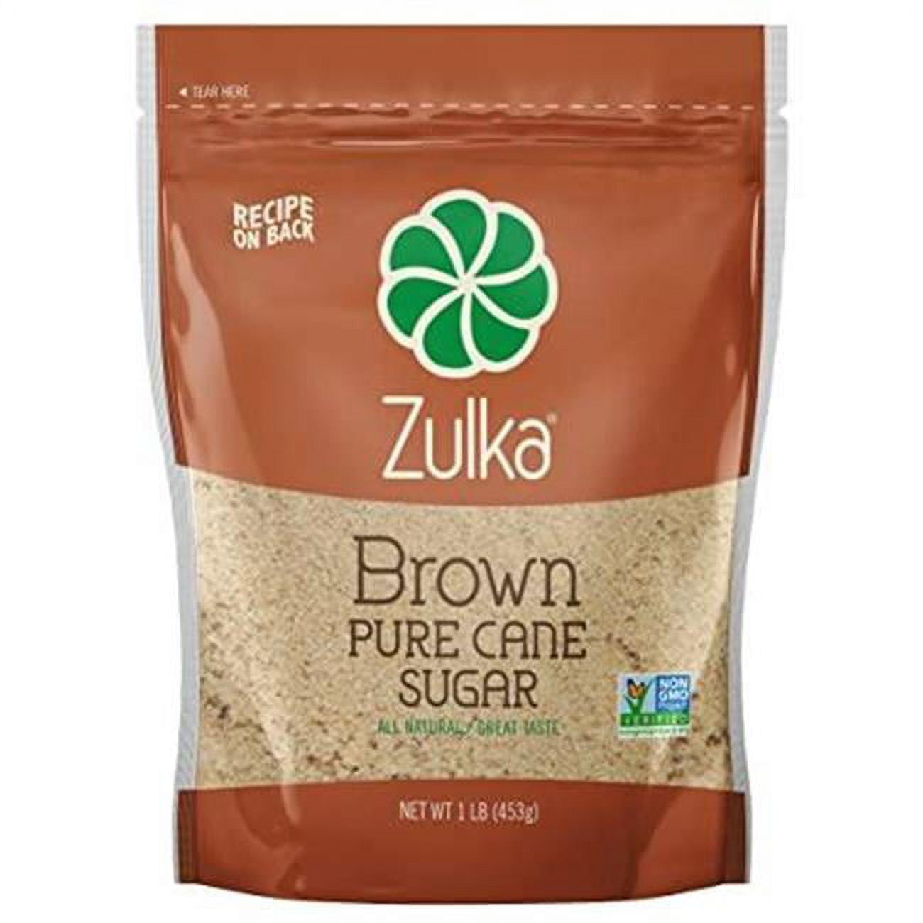 Zulka Brown Pure Cane Sugar, 1.0 LB