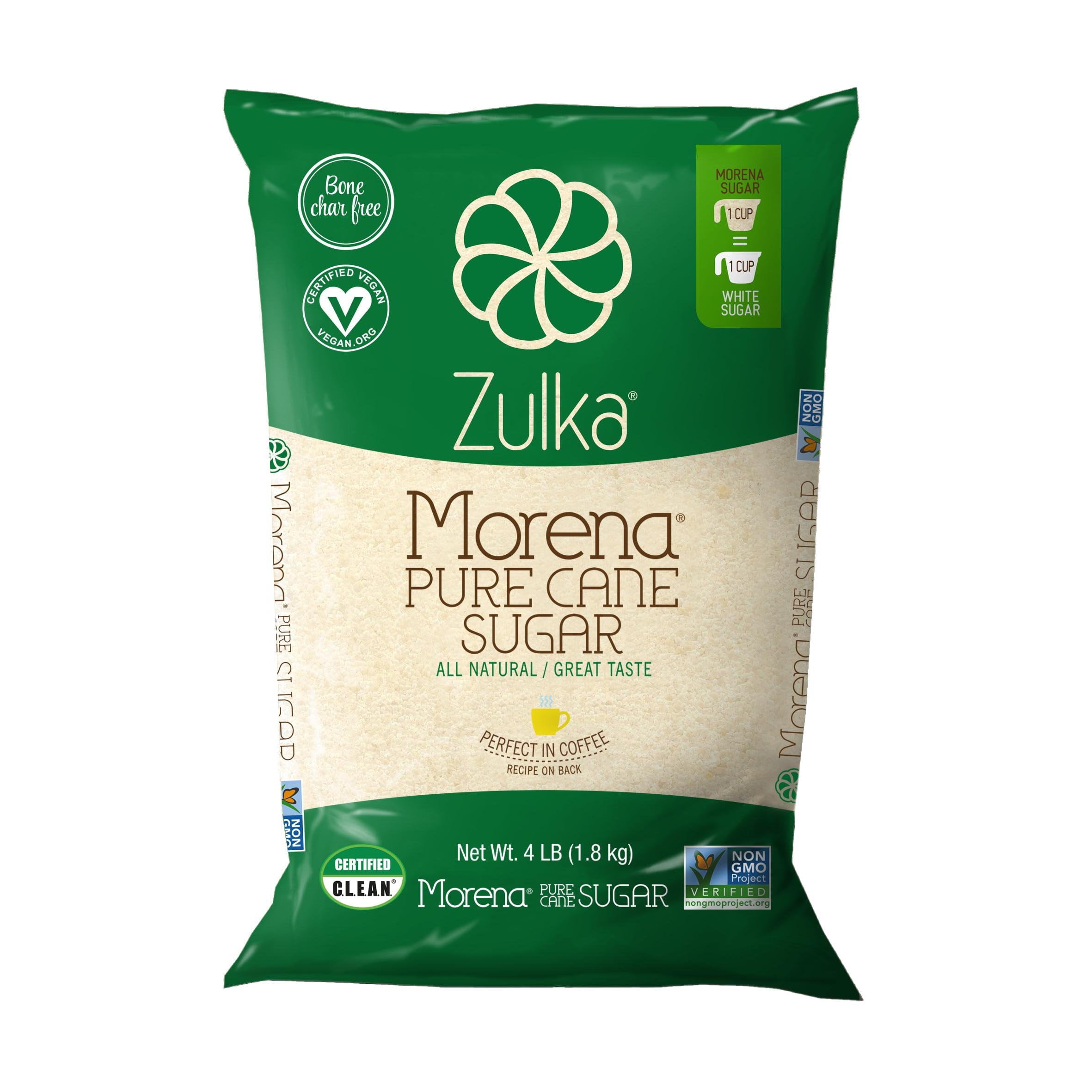 Zulka Pure Cane Sugar - 4 lb - Walmart.com