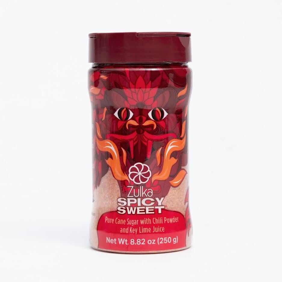 Zulka Spicy Sweet, Pure Cane Sugar with Chili Powder and Key Lime