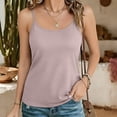 thumbnail image 1 of Zulora Women's Casual Strap Camisole with Built In Underwire Support Summer Daily Essential, 1 of 8