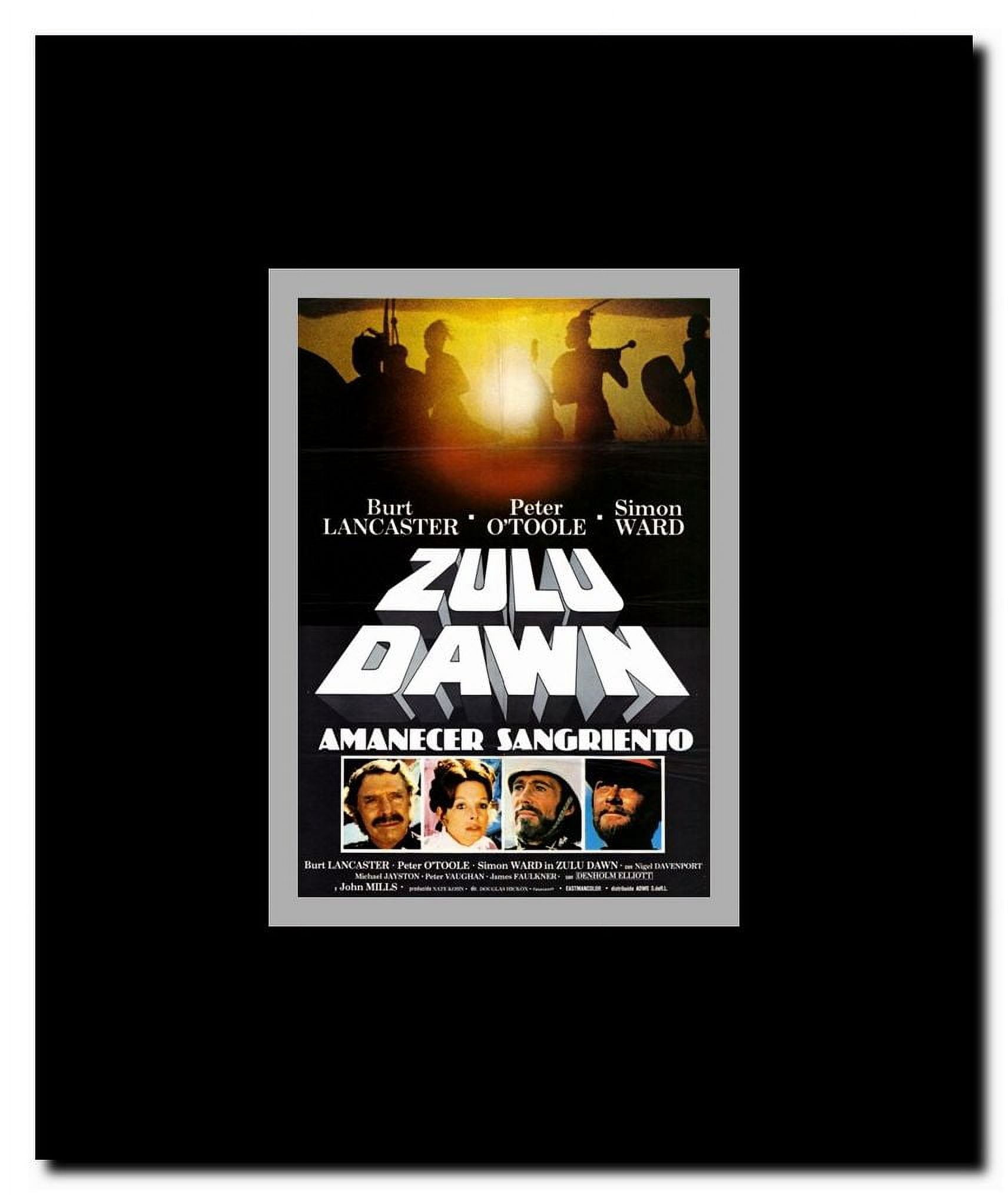 Zulu Dawn Framed Movie Poster