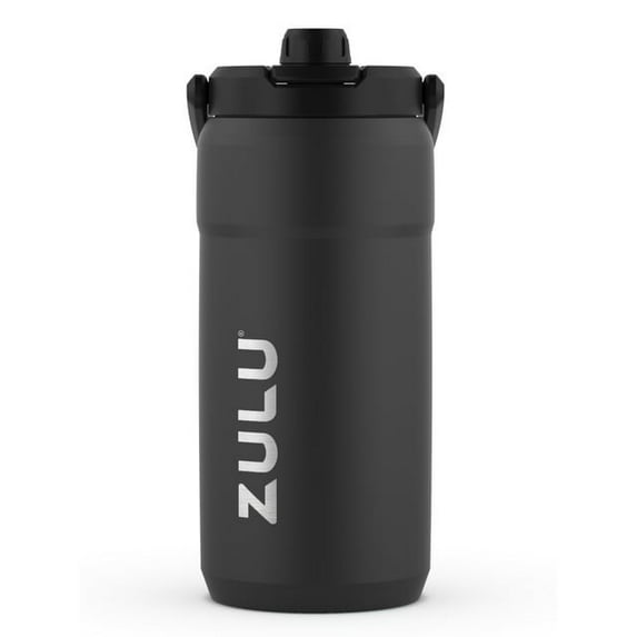 Zulu Mammoth Vacuum Triple Wall Insulated Stainless Steel Water Bottle, 101oz Black