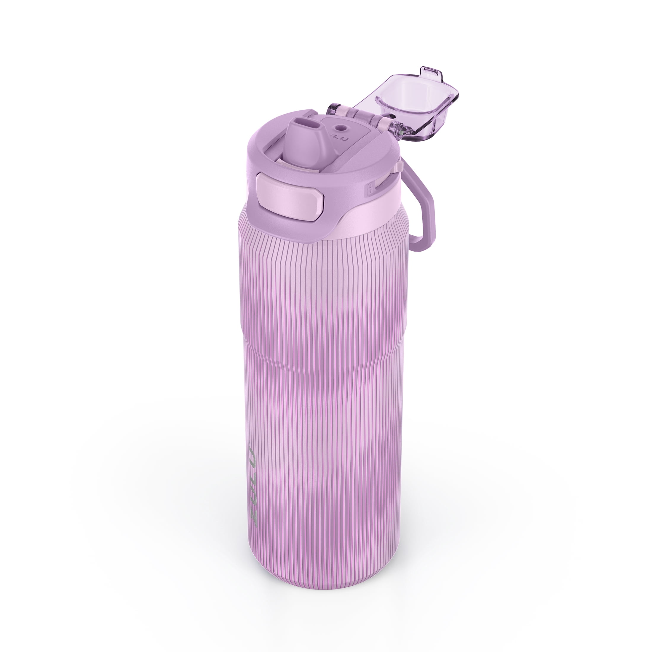 Zulu Powerfill 24oz Stainless Steel Water Bottle, Purple