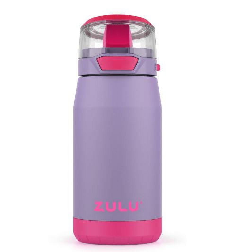 ZULU 26 oz. Stainless Insulated Water Bottle, 2 Pack (Color: Yuca/Grey)
