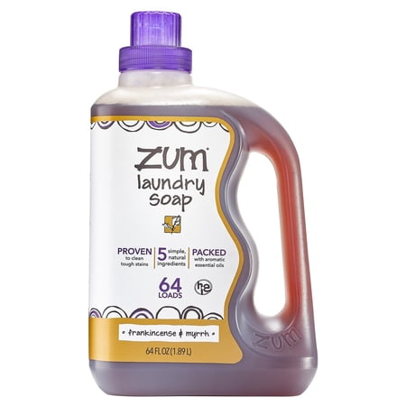 Zum Aromatherapy Laundry Soap Frankincense & Myrrh -- 64 fl oz
