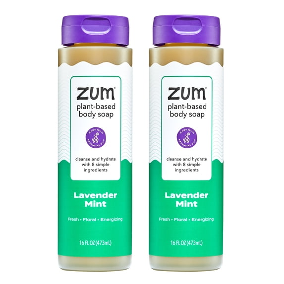 Zum Body Soap - Lavender Mint - 16 fl oz (2 Pack)
