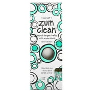 Zum Clean, Wool Dryer Balls with Aroma Blend, Sea Salt, 4 Pieces, ZUM