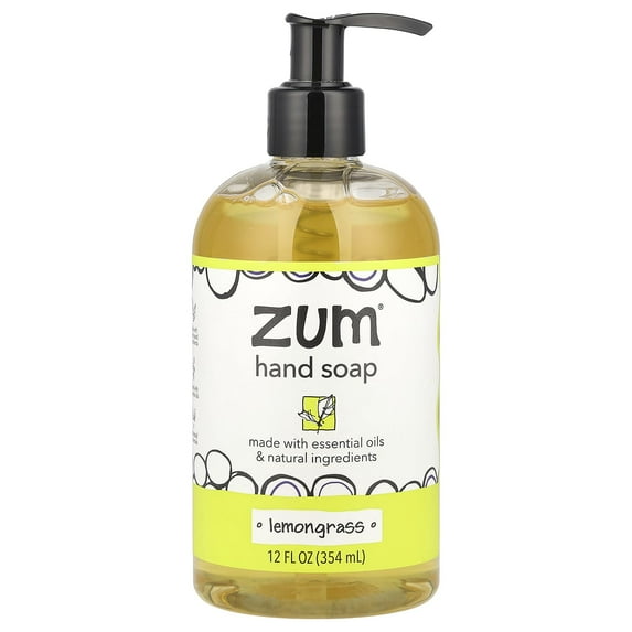 Zum Hand Soap Lemongrass, 12 oz