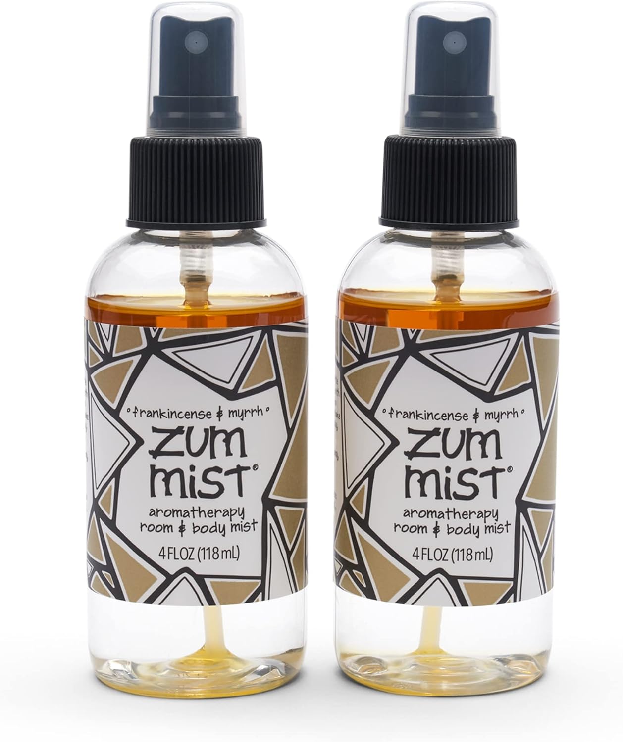 Zum Mist Room and Body Spray Frankincense and Myrrh 4 fl oz (2 Pack