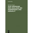 thumbnail image 1 of Zum Ursprung Der Analogie Bei Parmenides Und Heraklit, (Hardcover), 1 of 1