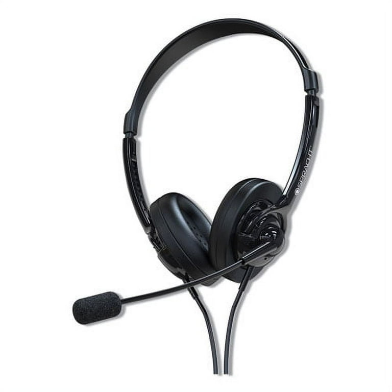 ZuM ZuM350B Binaural Over The Head Headset, Black ZuM ZuM350B Binaural Over The Head Headset, Black