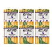 Zum by Indigo Wild Goats Milk Soap Bar - Bar Soap for Hands & Body Made with Essential Oils - 3 oz - Lemongrass 6 Pack