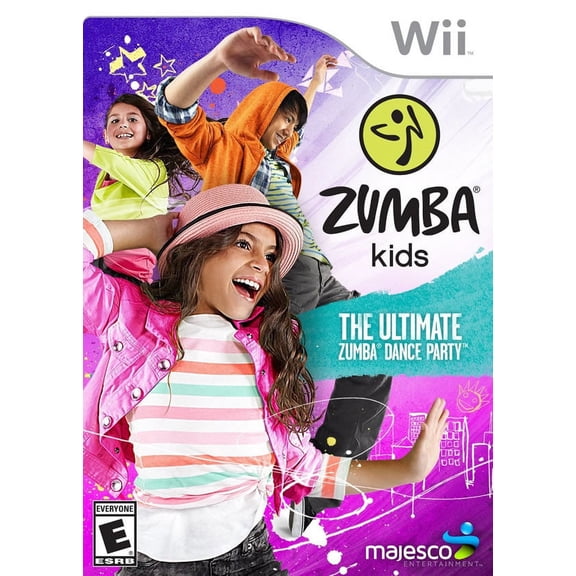 Zumba Kids, Majesco, Nintendo Wii, [Physical], 096427018100, Used
