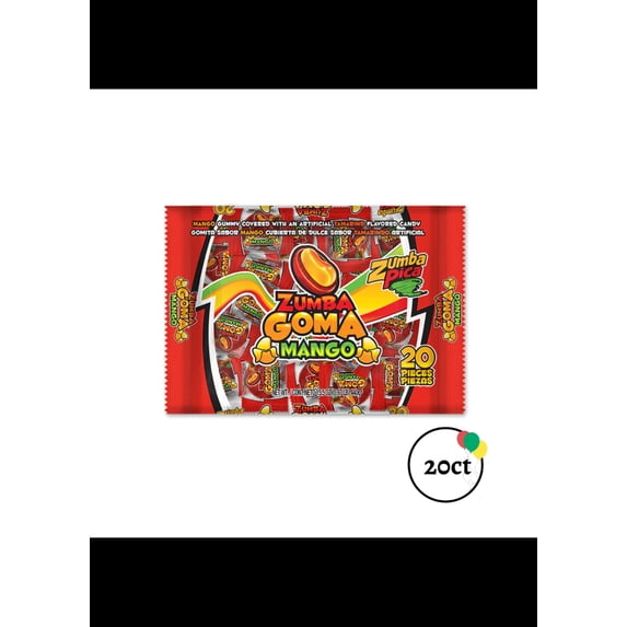 Zumba Pica Goma Mango 20 ct