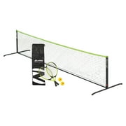 Zume Games Portable, Instant Tennis Set Includes Two Rackets, Two Balls, Net, and Carrying Case