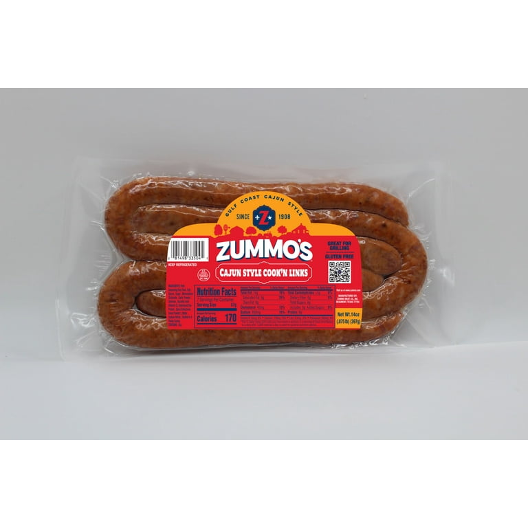 Zummo's Cajun Style Cook' N Links - Walmart.com
