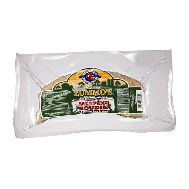 Find Your Perfect Zummo's Meat Jalapeno Boudain, 12 oz