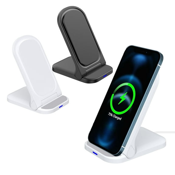 Zummy 2-in-1 Foldable Wiress Charger Phone Holder