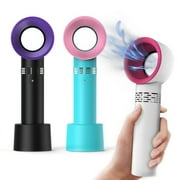 Zummy 3-Speed Rechargeable Freestanding USB Handheld Fans