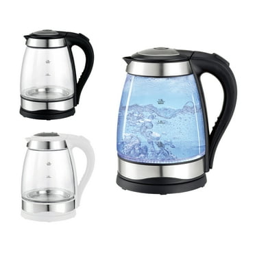 Zummy Cordless Speed-Boil Stainless Steel Electric Kettle with LED 1.8L Capacity