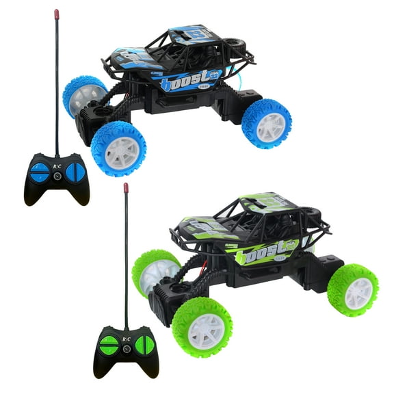 Zummy Cross Country LED Light Remote Control Stunt RC Car
