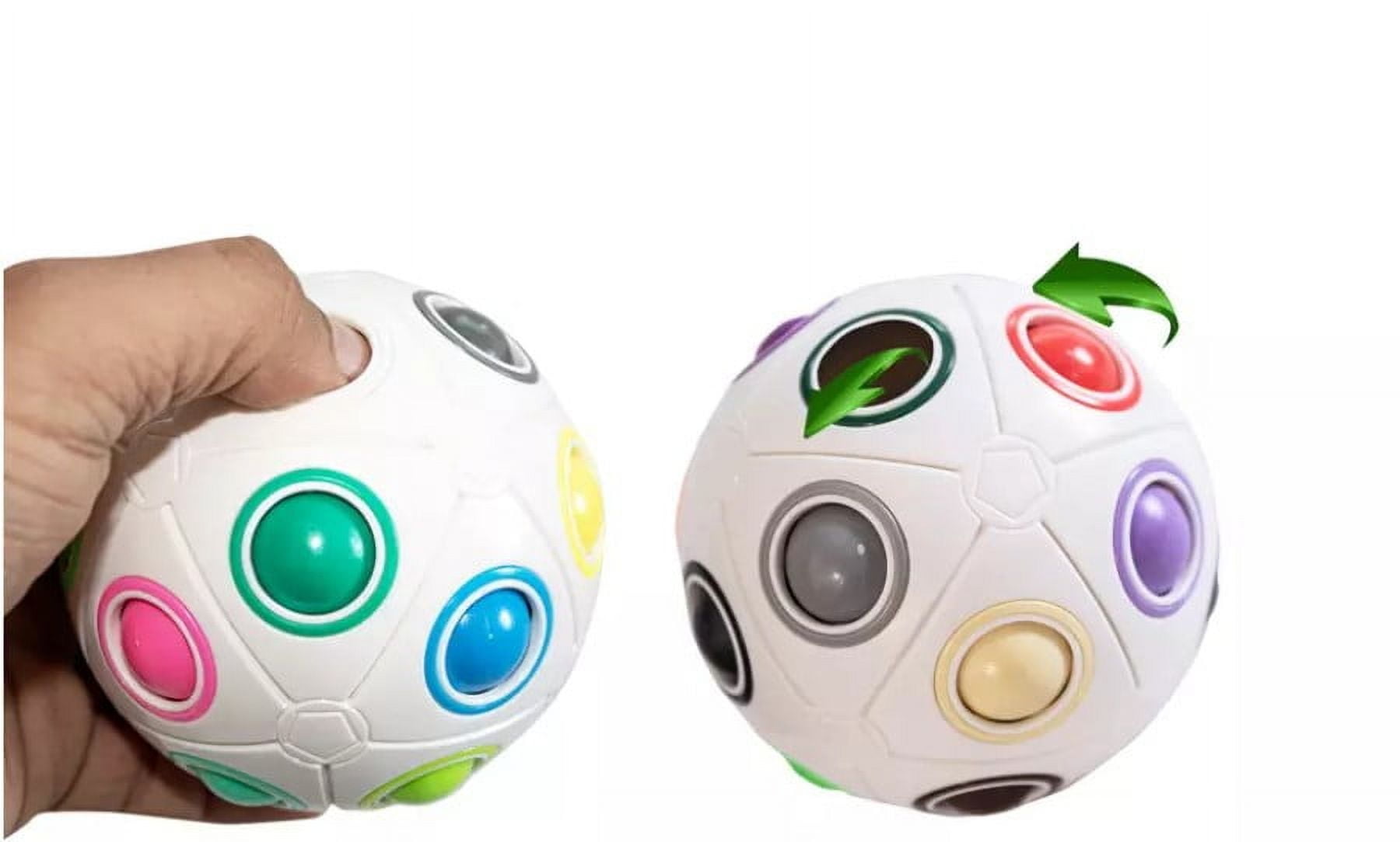 Zummy Jumbo Kids' Cube Twist Puzzle Rainbow Magic Education Toy