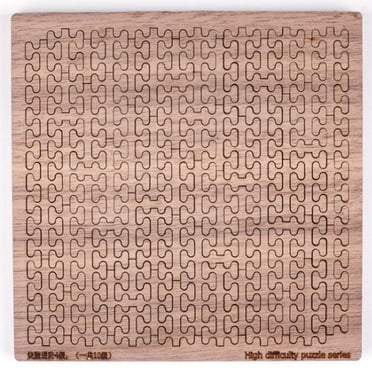 Fractal Tray Puzzles, Hard Difficult Wooden Jigsaw Puzzles For Adults, Unique Irregular Creative