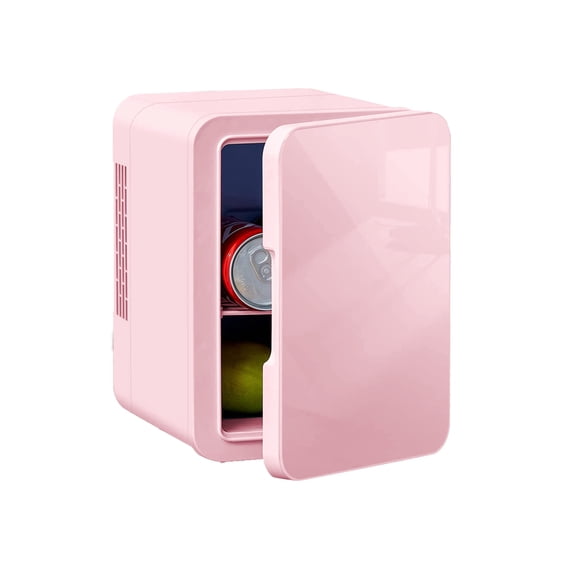 Zummy Mini 4L 6 Can Cooler Fridge & Warmer, Pink