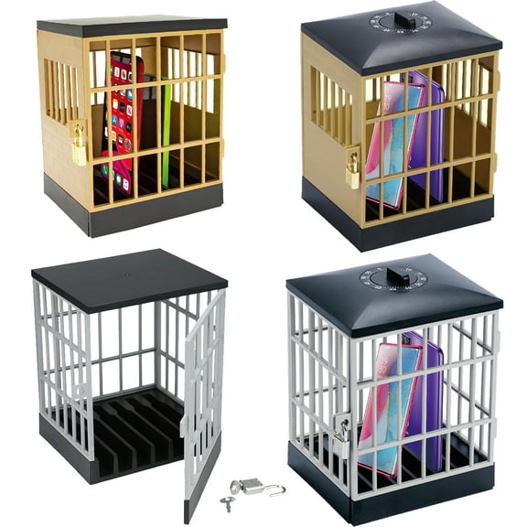 Zummy Phone Jail Look Up with Timer Function Phone Jail Cage Fun Novelty