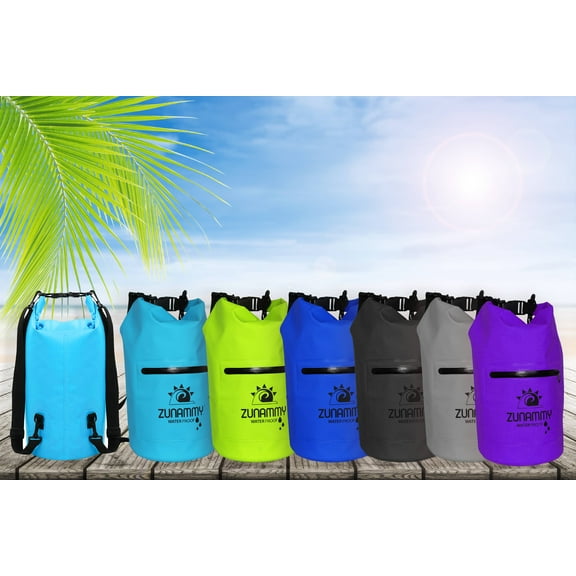 Zunammy 10 LT Waterproof Dry Bag with Outer Pocket