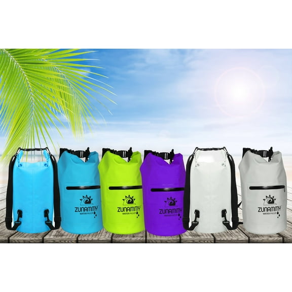 Zunammy 20 LT Waterproof Dry Bag with Outer Pocket