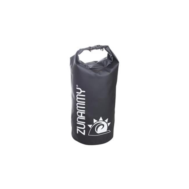 Zunammy  20 Liters Waterproof Roll Top Dry Bag, Floating Duffle Dry Gear Bag with Adjustable Shoulder Strapss - Black