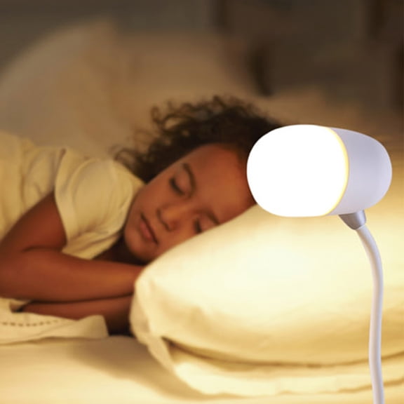 Zunammy 3 In 1 LED Desk Lamp Wireless Charging With Bluetooth HD Music Speaker - White