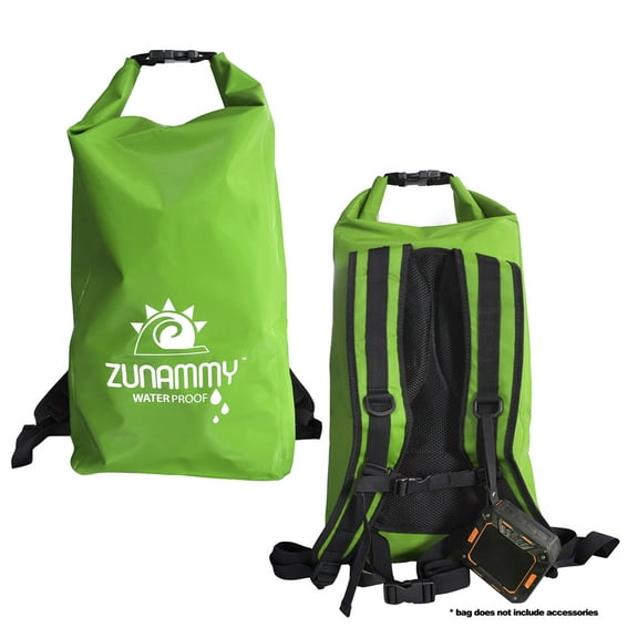 Zunammy 40L Waterproof Dry Bag With Huge Capacity - Grey