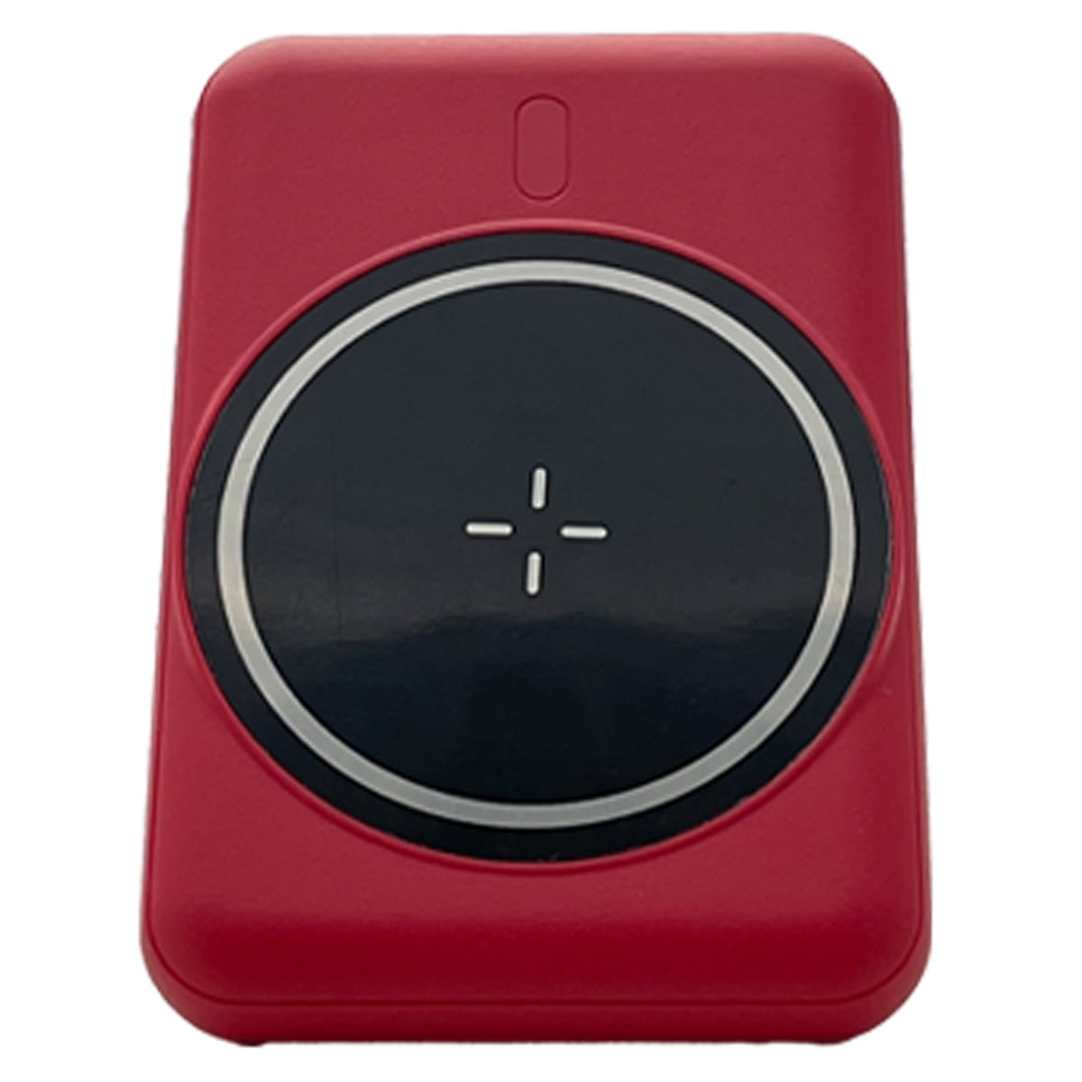 Zunammy 5000mAh Qi Wireless Power Bank Portable Charger W/ Silicone Suction Cup - Red