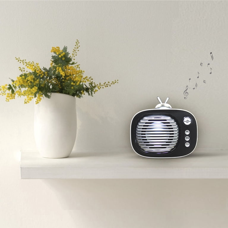 Zunammy 80s Radio Style Retro Vintage Mini Bluetooth Speaker
