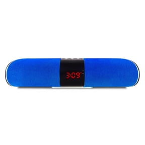 Zunammy LED Bluetooth Wireless Sound Bar Speaker - Blue