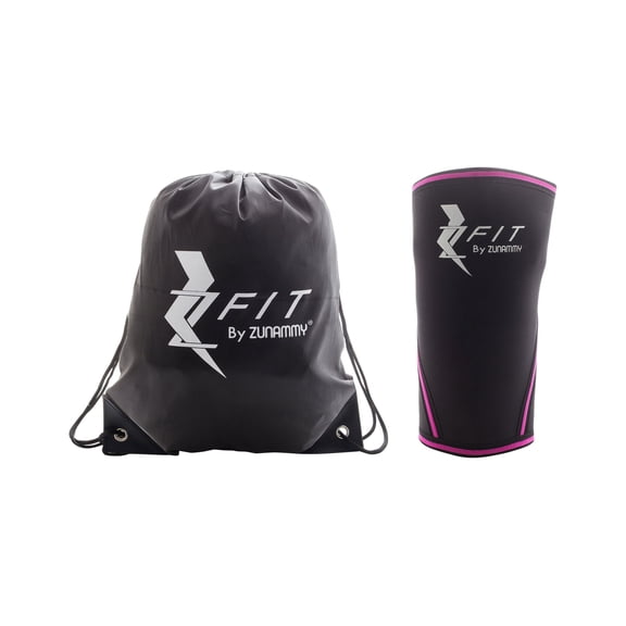 Zunammy Neoprene Compression Knee Brace with Bonus Draw String Bag - Small 14.5" W x 11" H