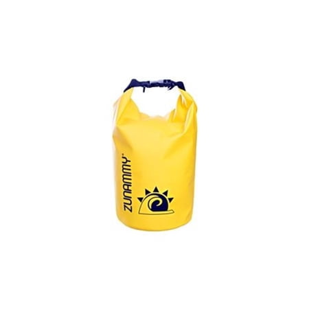 Zunammy Waterproof Roll Top Dry Bag - Yellow - 5 Liters