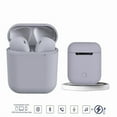 thumbnail image 1 of Zunammy ZTH024GY Wireless Over Ear Bluetooth Headphones & LED Touch Watch Set, Grey, 1 of 1
