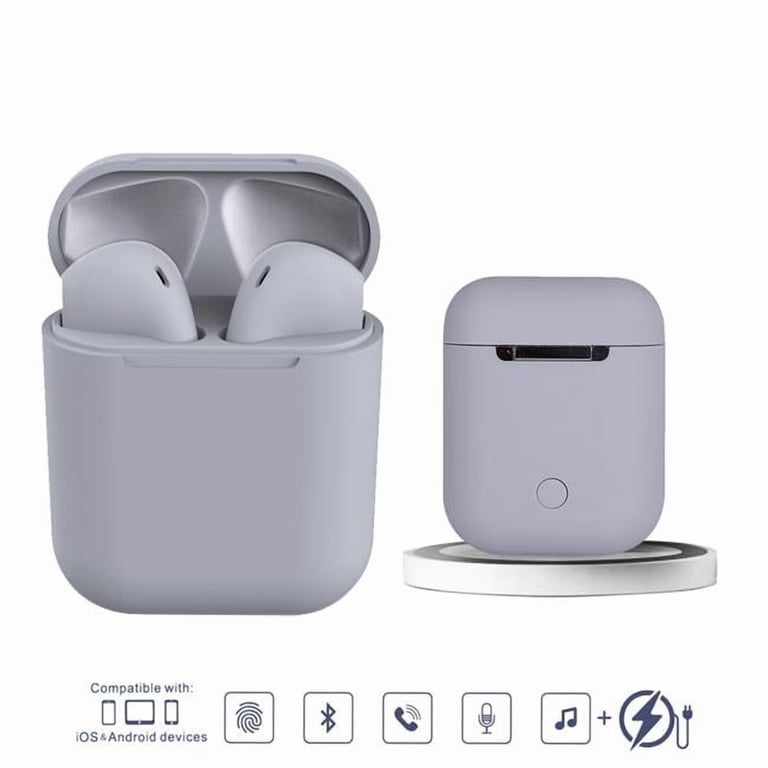 Zunammy ZTH024GY Wireless Over Ear Bluetooth Headphones & LED