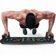 thumbnail image 1 of Zunammy ZWB4000-M3 Ztech 10-in-1 Push Up Rack Board Fitness System, Multi Color, 1 of 2